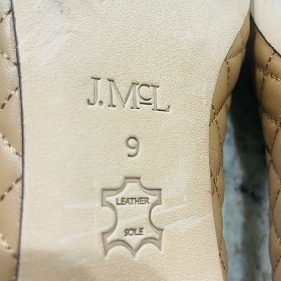 J. McLaughlin QUILTED LEATHER FLATS - Picture 10 of 14